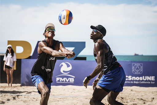 Noslen y Alayo dieron la primera sorpresa en el Voleibol de playa en París 2024. 