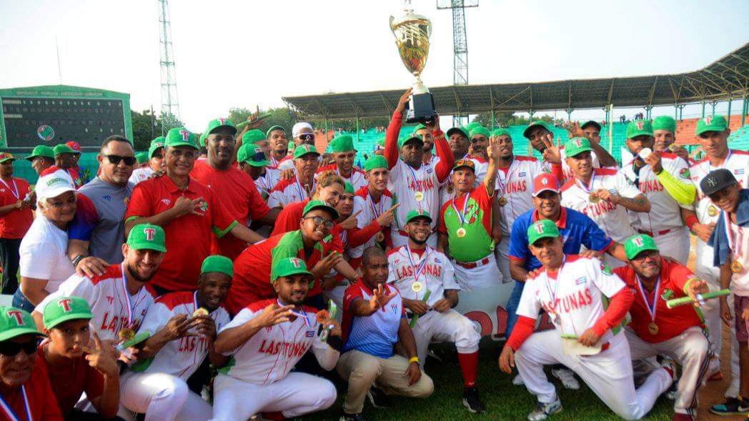 Las Tunas revalidar su título en la pelota cubana. 