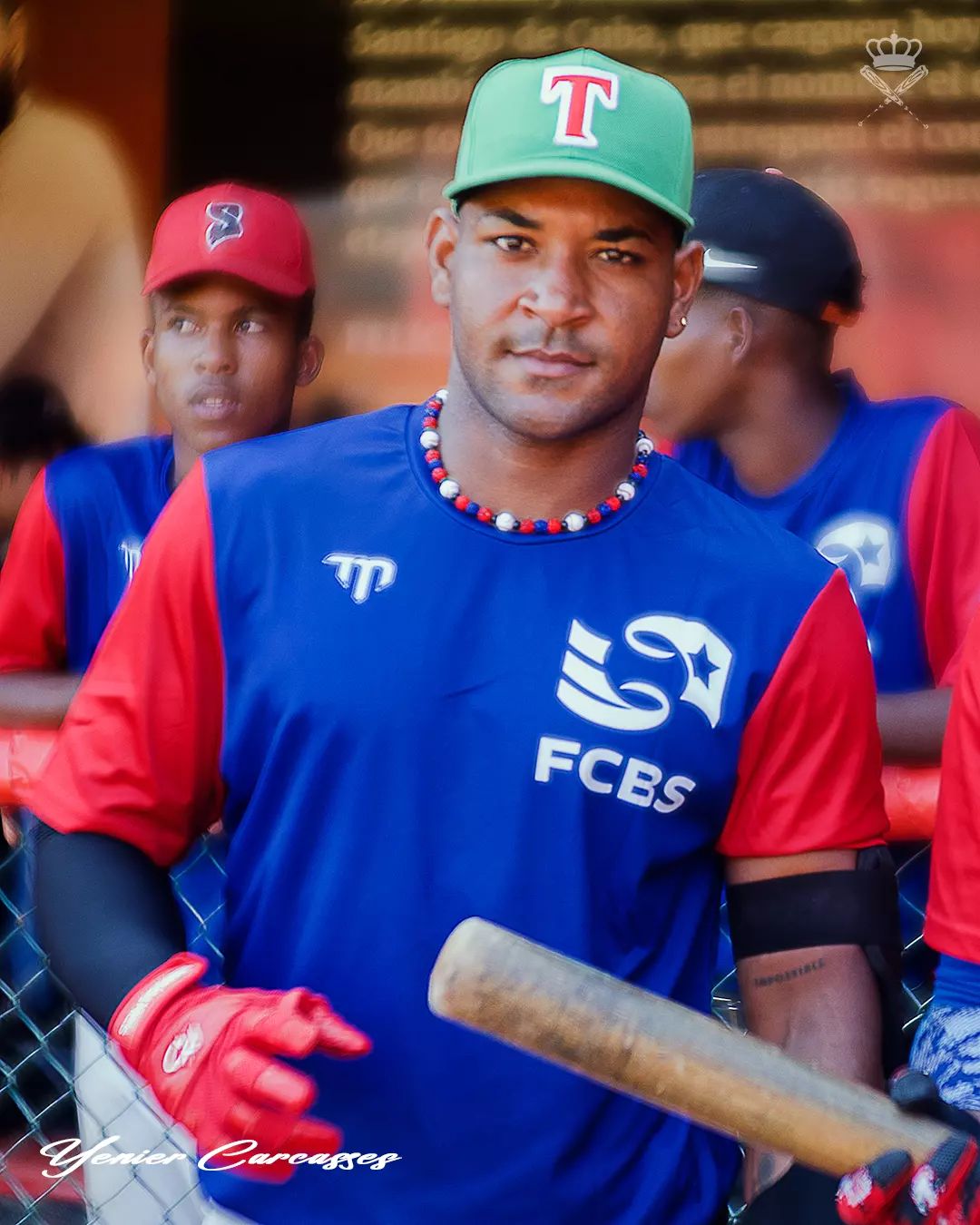 Maikel Yordan estuvo en República Dominicana entrenando a la espera de una firma en el béisbol rentado