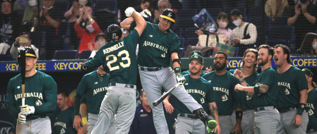 Tim Kennelly es el capitán del equipo de Australia de beisbol