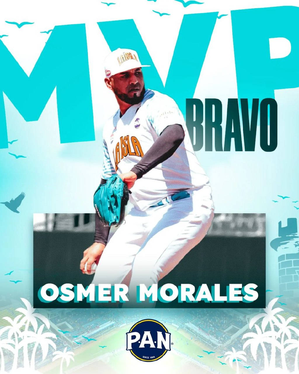 Osmel Morales fue el MVP del segundo partido contra los Tigres de Aragua en la temporada 2024-25