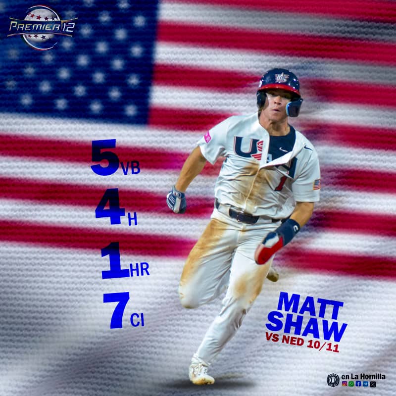 Matt Shaw ya hizo historia en el beisbol estadounidense