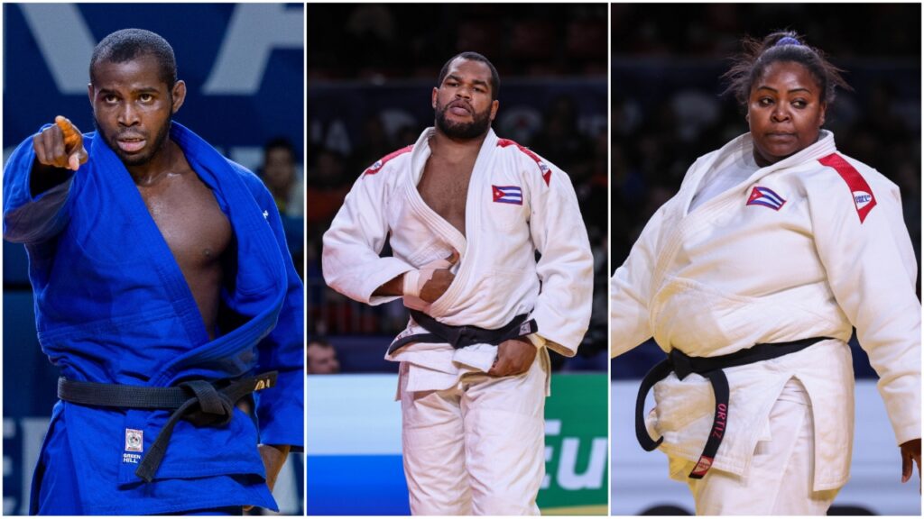 Iván, Silva, Andy Granda e Idalis Ortiz son parte de la delegación de Cuba en el judo internacional