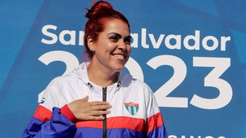 Laina Pérez es una de las principales representantes de Cuba en el tiro deportivo