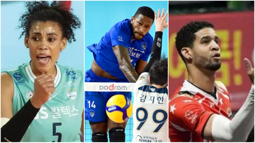 Los voleibolistas cubanos mantienen buen rendimiento en la Liga de Corea del Sur