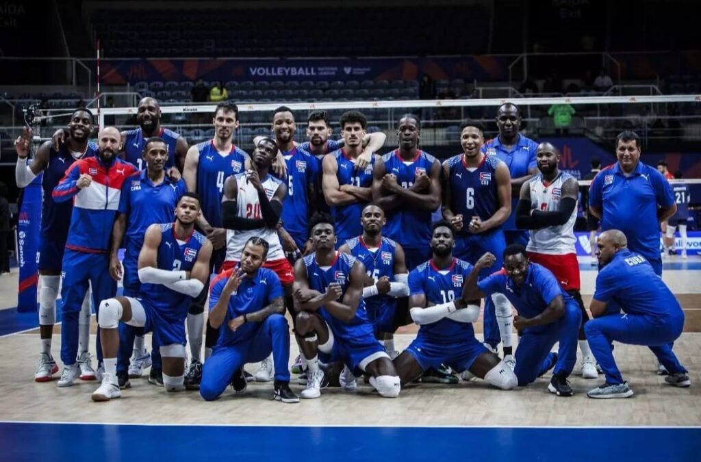 Cuba subió al noveno lugar del ranking mundial del voleibol