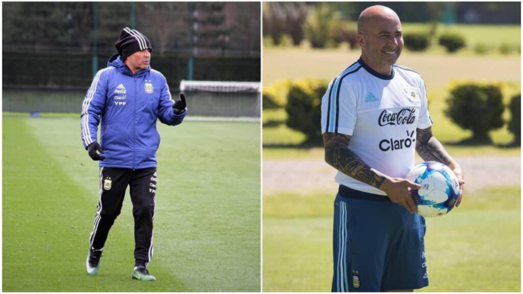 Jorge Sampaoli fue entrenador de la selección de Argentina