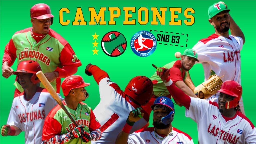 Leñadores de Las Tunas hizo historia al sumar su tercer título en la pelota cubana.