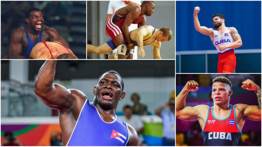 Los luchadores cubanos han obtenido medallas de oro en varios Juegos Olímpicos