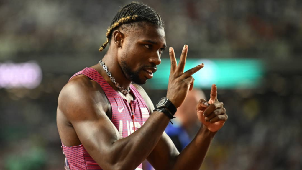 Noah Lyles es el campeón olímpico de París 2024 en la distancia de 100 metros