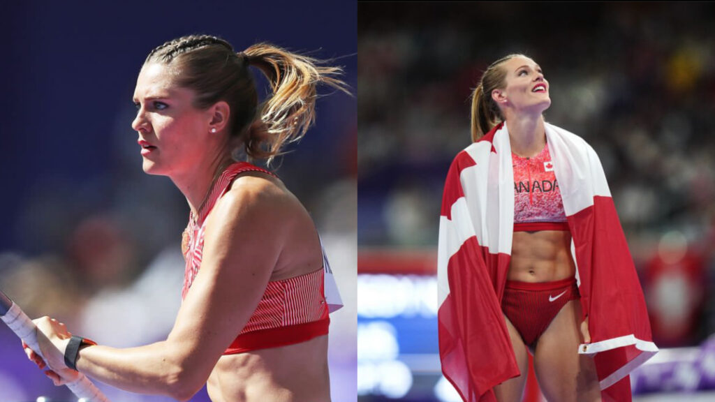 La atleta canadiense fue noticia en los Juegos Olímpicos tras alcanzar la medalla de bronce.