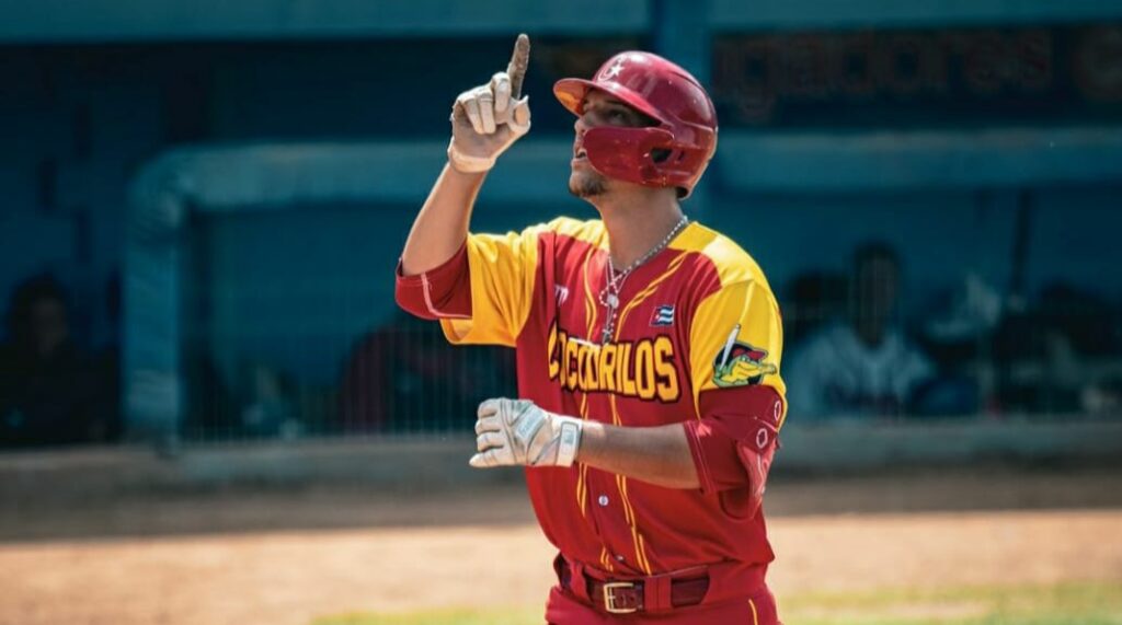 Andrys Pérez debutó en la 59 Serie Nacional de Béisbol.