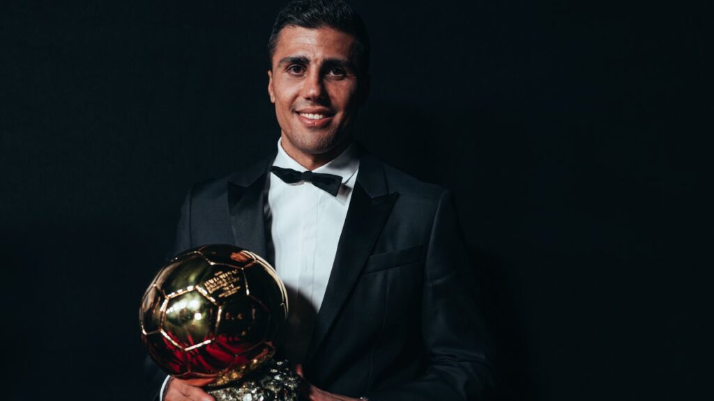 Rodri Hernández ganó el Balón de Oro de 2024