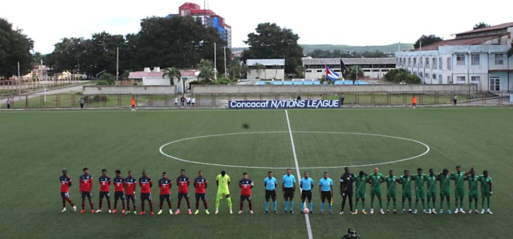 Selecciones de Cuba y San Cristóbal y Nieves en la ronda clasificatoria a la Copa Oro de 2025