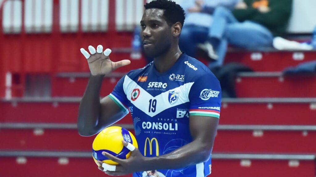 Yordan Bisset se desarrolla actualmente en el voleibol de Italia