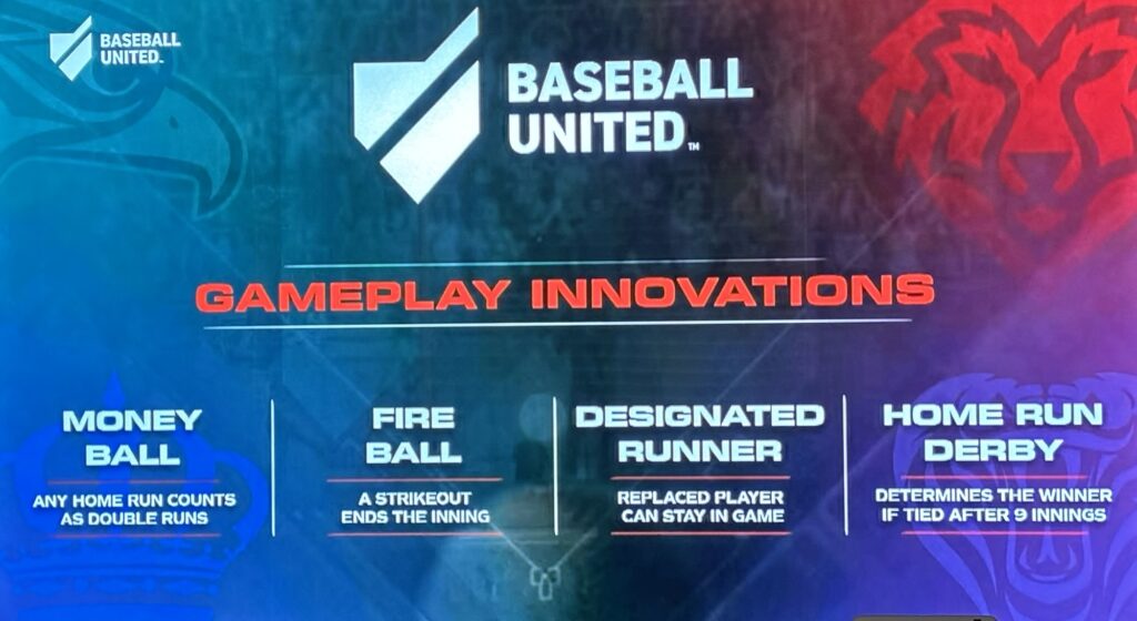 Comenzó de Baseball United: Leyendas, Reglas y Revolución